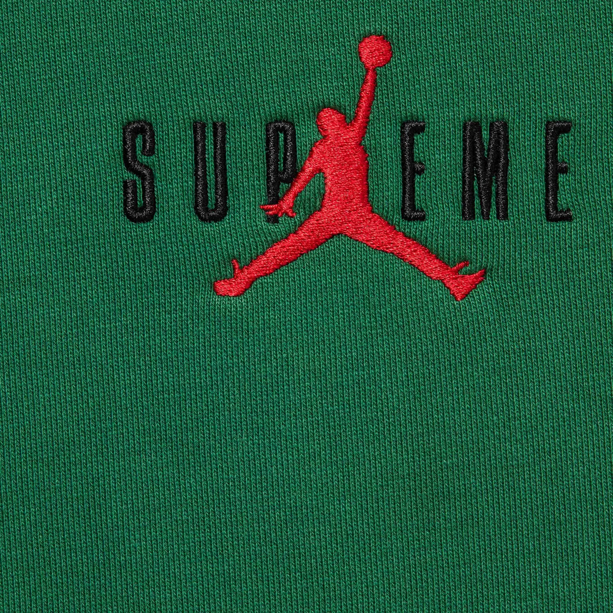 Supreme x Jordan Hooded Sweatshirt Green