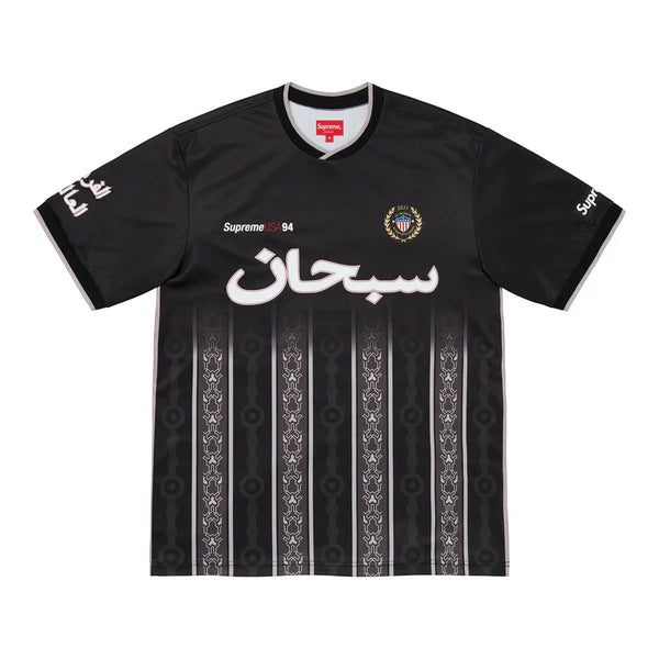 Supreme Arabic Logo Soccer Jersey ブラック L Supreme Arabic Logo Soccer Jersey Black