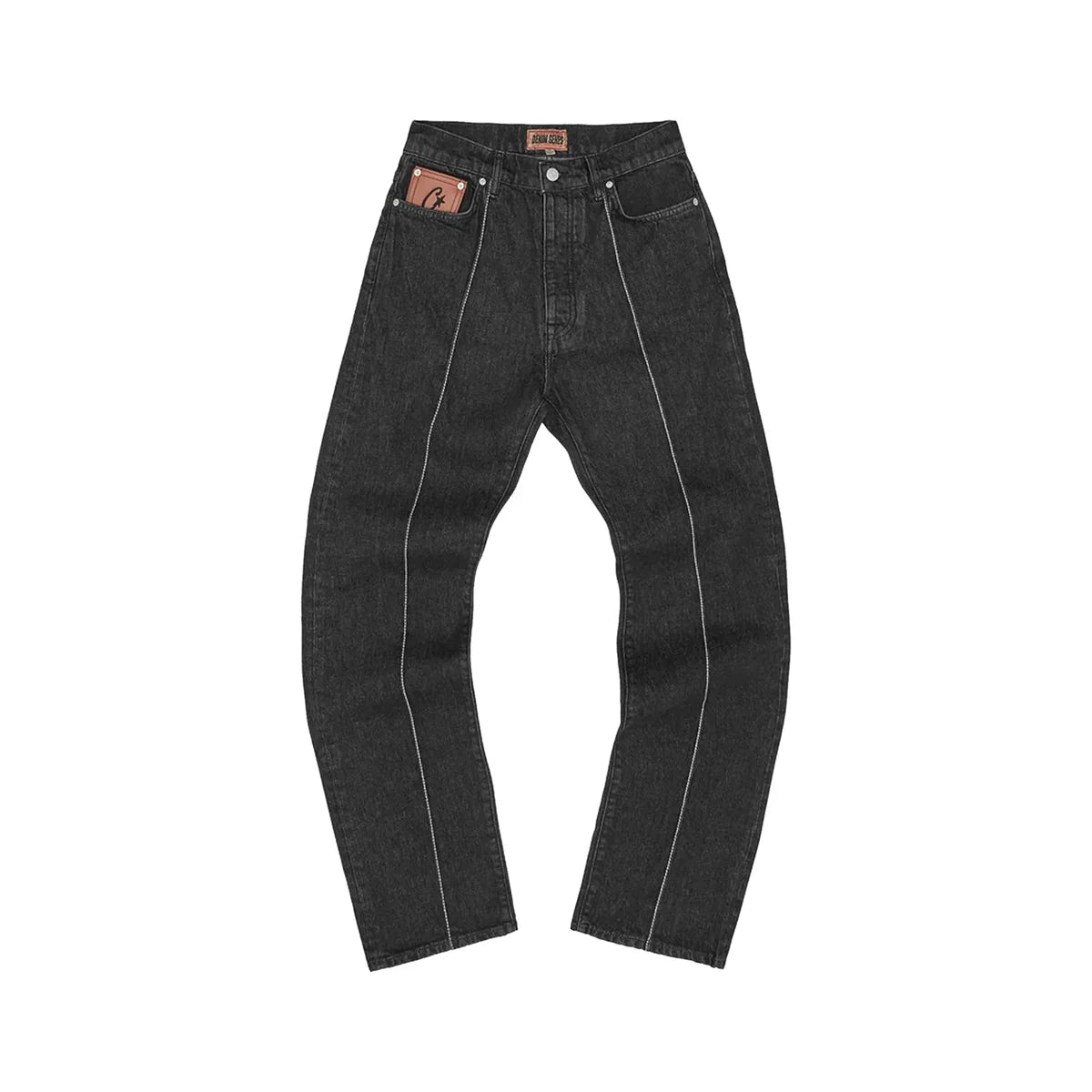 Corteiz C-Star Denim Jeans Black