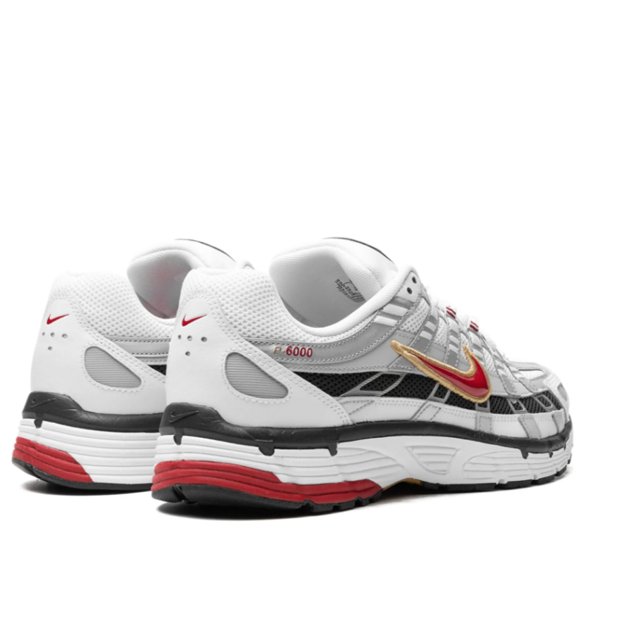 Nike P-6000 Platinum Varsity Red