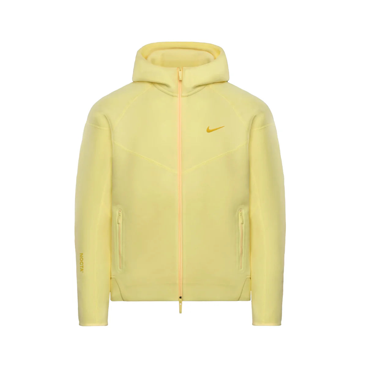 Nike NOCTA Tech Fleece Full-Zip Hoodie Citron Tint/Vivid Sulfur