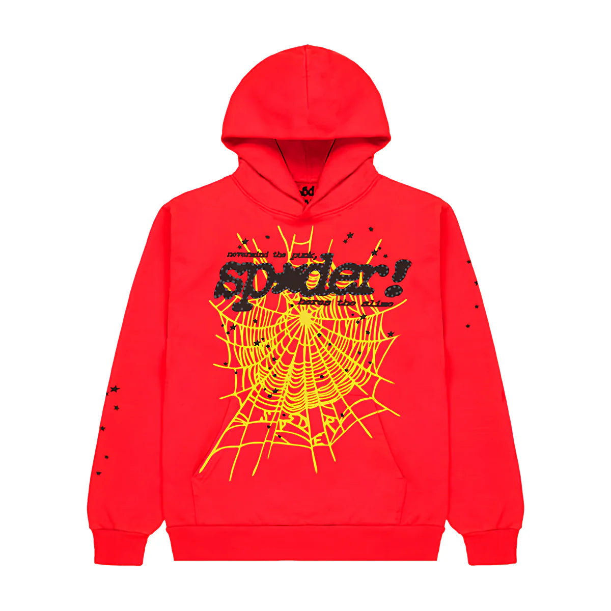 Sp5der P*NK V2 Hoodie Red