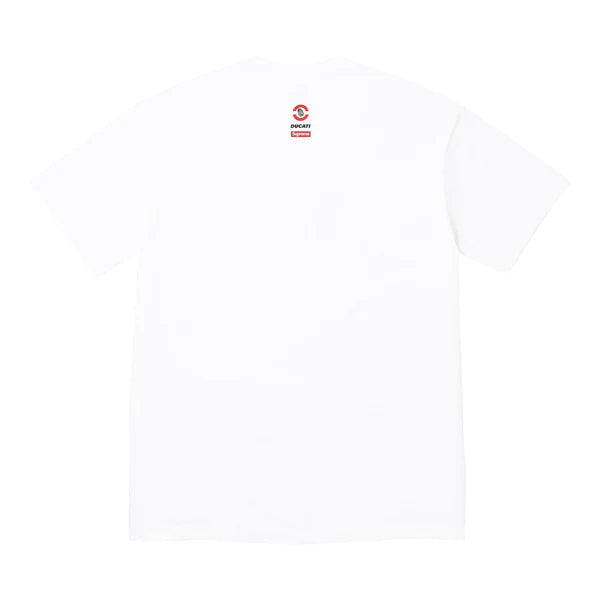 Supreme x Ducati Bike Tee White