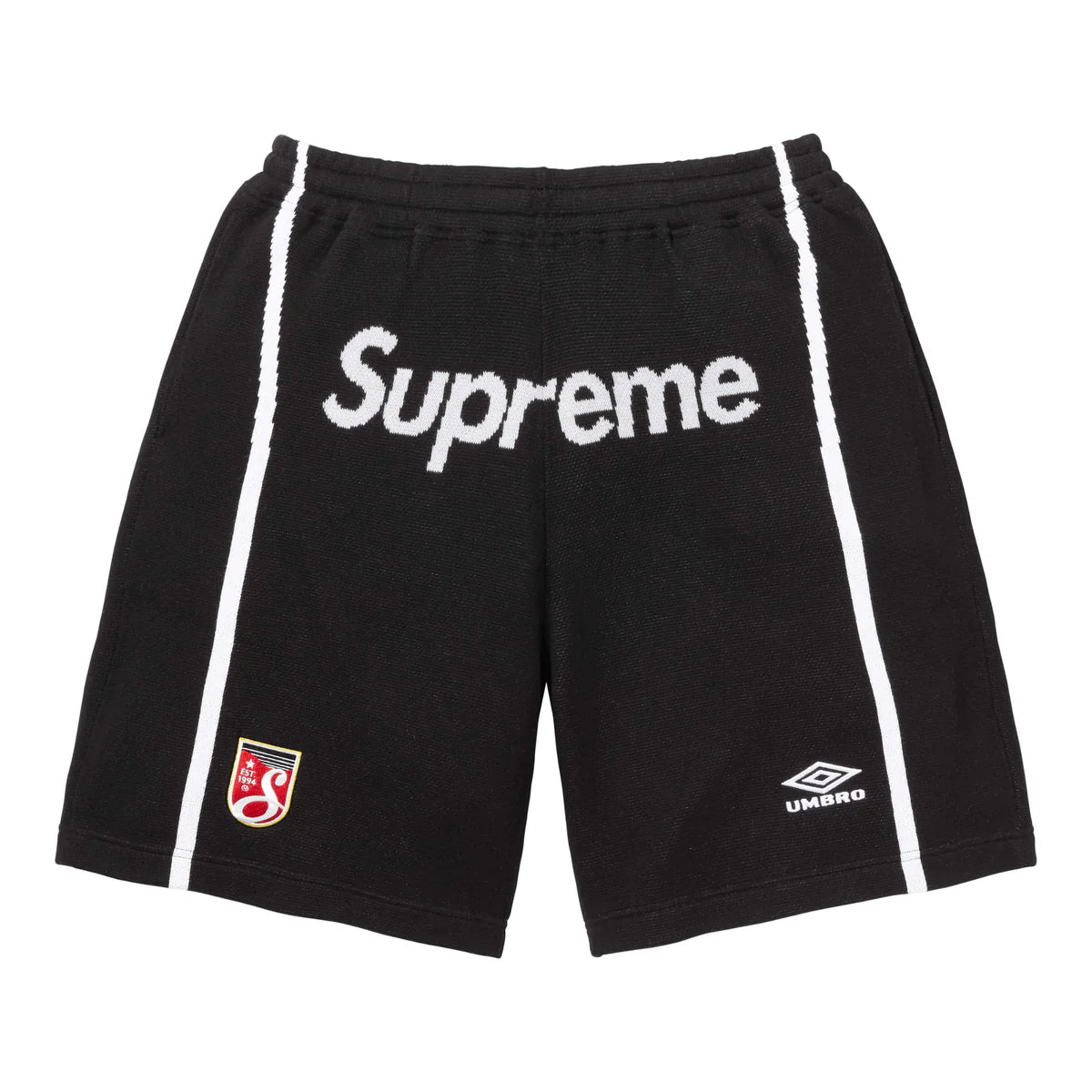 Supreme Umbro Knit Soccer Short Black