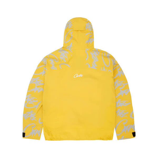 Corteiz Elitework Waterproof Shell Jacket Yella
