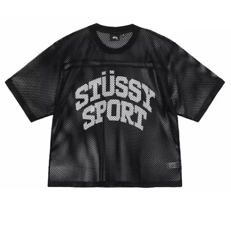 Stüssy Sport Jersey Noir