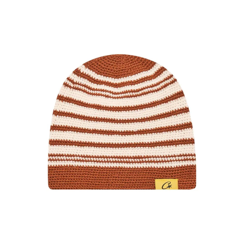 Corteiz Crochet Beanie Brown